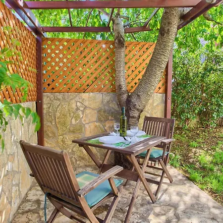 Elegant Krk Hideaway With Terrace - One Bedroom With Terrace *